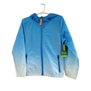NEW WT Boy's Dick's Sporting Goods Ombre Wind Jacket, Size 4/5